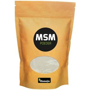Hanoju - MSM Poeder - 1 kg - Mineralenpreparaat - 100% Methylsulfonylmethaan