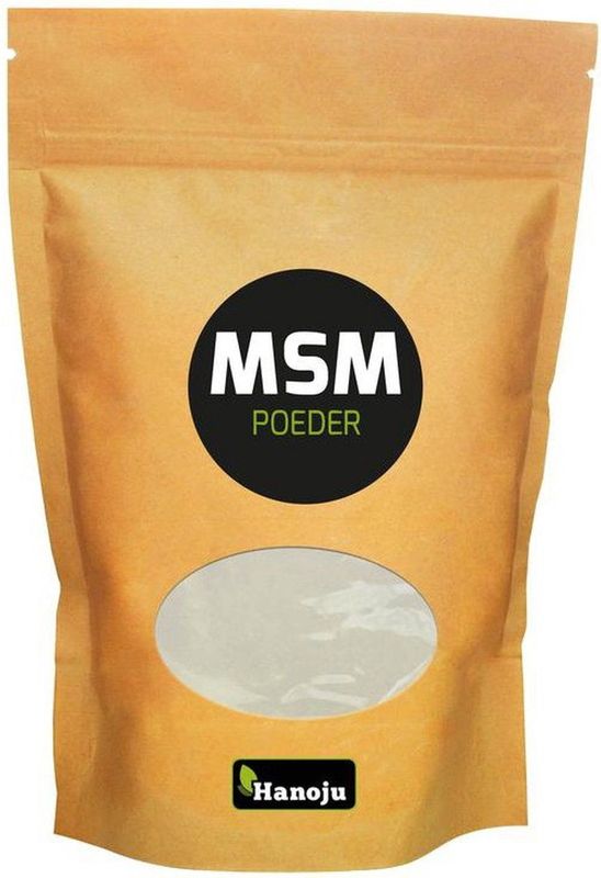 Hanoju - MSM Poeder - 1 kg - Mineralenpreparaat - 100% Methylsulfonylmethaan