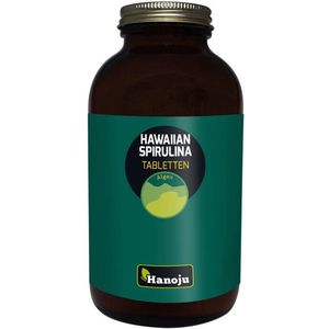 Hanoju - Spirulina Hawaiiaans - 500mg - Puur Spirulina Microalgen Poeder