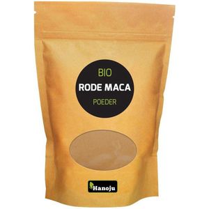 Hanoju - Rode Maca Poeder - Voedingssupplement - Biologisch - 3 gram
