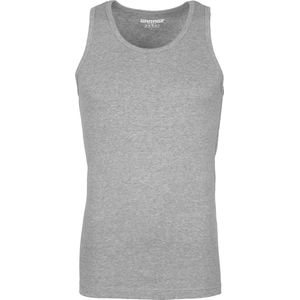 Garage Singlet 1-pack Semi Body Fit Ronde Hals Grijs Mel.