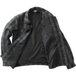 Tussenjas - Grijs-Zwart - Wol/Polyester - OG-Drukknopen