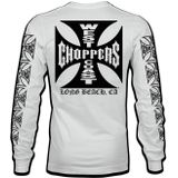 West Coast Choppers - Og Lbc T-shirt - Wit - 100% Katoen