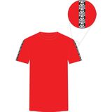 West Coast Choppers - WCC Taped T-shirt - Rood - Katoen - Heren