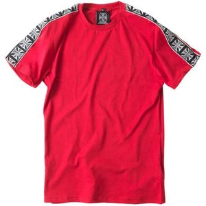 West Coast Choppers - WCC Taped T-shirt - Rood - Katoen - Heren