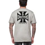 West Coast Choppers - T-shirt - Cross Vintage - Kleur - Materiaal