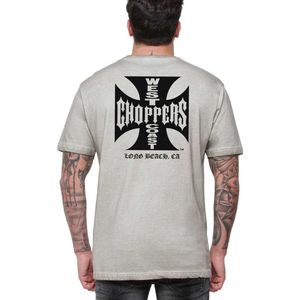 West Coast Choppers - T-shirt - Cross Vintage - Kleur - Materiaal