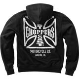 West Coast Choppers - Dominator - Sweatshirt - Met Rits