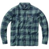 West Coast Choppers - WCC Rigid Flannel - Heren Longsleeve - Groen/Navy