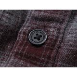 Houthakkershemd - Rood/Zwart - Geborsteld Katoen - Normale Snede