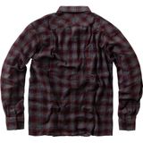 Houthakkershemd - Rood/Zwart - Geborsteld Katoen - Normale Snede