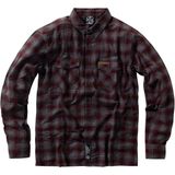 Houthakkershemd - Rood/Zwart - Geborsteld Katoen - Normale Snede