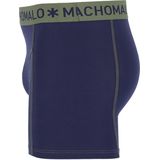 Boxershort Muchachomalo Men Solid Deep Blue Black 