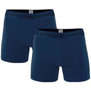 Boxershort Muchachomalo Men Solid Navy 