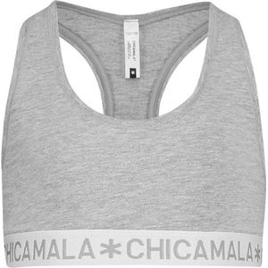 Sport BH Chicamala Girls Racer Back Solid Grey