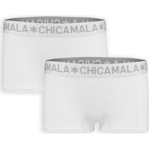 Boxershort Chicamala Girls Solid White White 