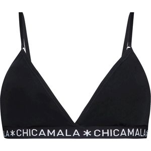 Chicamala - Triangle Bralette Basic - Zwart
