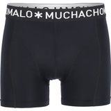 Boxershort Muchachomalo Men Microfiber Black Black (2-Delig)-S