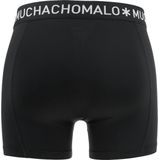 Boxershort Muchachomalo Men Microfiber Black Black (2-Delig)-S