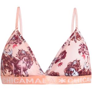 Muchachomalo - Triangle Top - Rood - Print - 1-pack