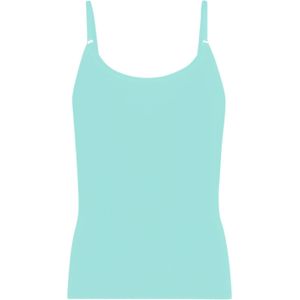 Muchachomalo - Imprimétop - Blauw - 93% Katoen / 7% Elastaan