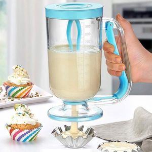 MikaMax Beslag Dispenser 900ml Maatbeker met hendel