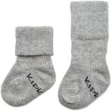 KipKep - Blijf-Sokjes - Huissokken - Grijs - Biologisch Katoen