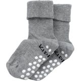 KipKep Blijf-Sokjes - set van 2 Pebble Grey
