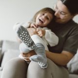 KipKep Blijf-Sokjes - set van 2 Pebble Grey