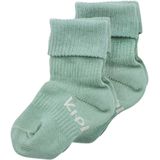 Kipkep - Blijf-Sokjes - Lichtgroen - 0-6 Mnd