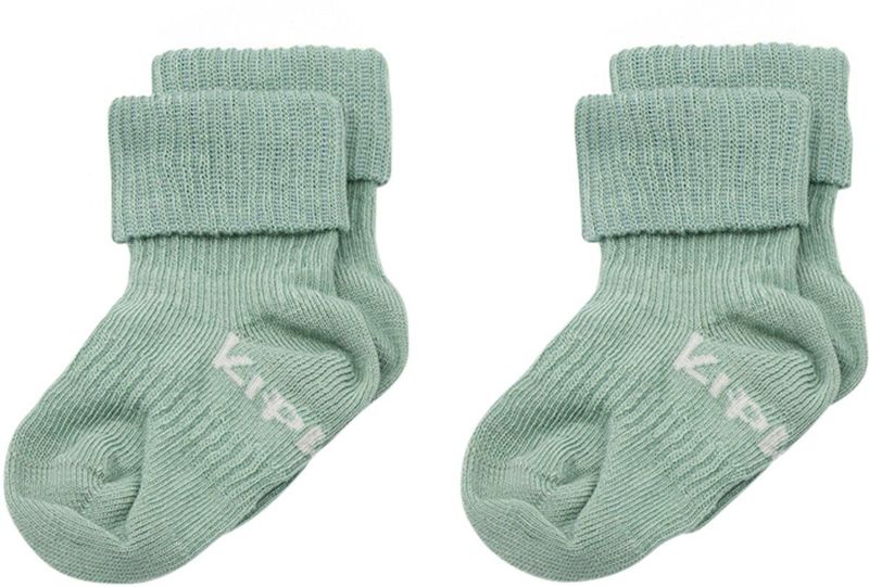 Kipkep - Blijf-Sokjes - Lichtgroen - 0-6 Mnd