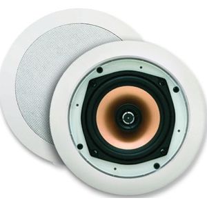 Speakerset Samba (Draaibare Tweeter) Wit Rond 215Mm Aquasound