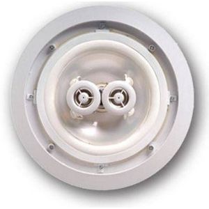 Speaker Samba-Dt (Single Stereo) Vochtbestendig Mat Chroom Rond Ø 23 Cm