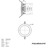 Aquasound - Twist Speakerset - Bluetooth Music Center - Wit - 50 Watt
