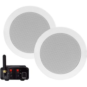Bluetooth Music Center Aquasound 35 WATT / BT4.0 + Twist Speakerset Wit