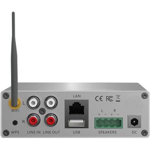 Aquasound - WiFi Audio - Wifi-audiosysteem - 50 Watt - LAN / WLAN