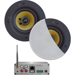 Samba WiFi-Audioversterker 50W met speakers