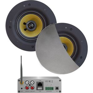 Samba WiFi-Audioversterker 50W met speakers