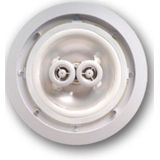 Aquasound - Samba-DT - Speaker - Mat Zwart - Vochtbestendig - Rond 23 cm