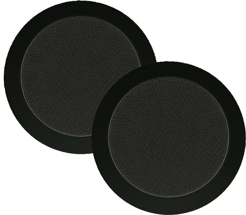 Aquasound - Twist - Speakerset - Zwart - Spatwaterdicht - 45 Watt