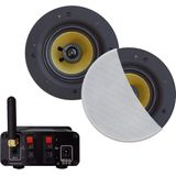 Aquasound - Bluetooth Audio Systeem - Wit - 30 Watt - Bluetooth 4.0