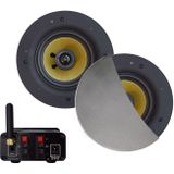 Aquasound - Bluetooth Audio Systeem - Mat Chroom - 50 Watt - Bluetooth 4.0