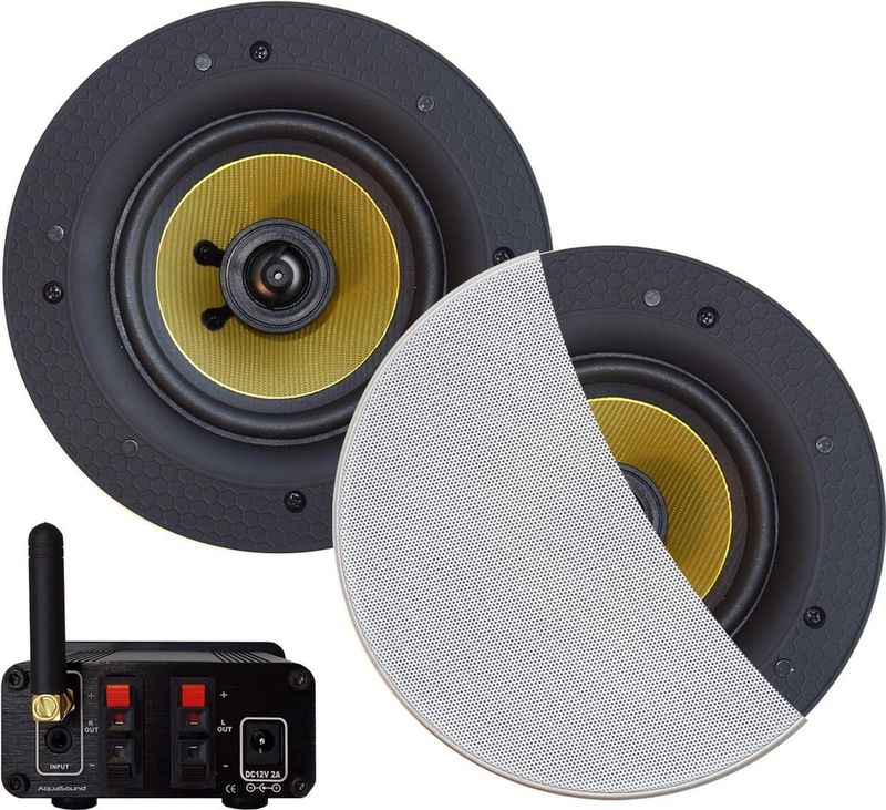 Aquasound - BMN70EASY-ZW - Bluetooth Audio Systeem - Wit - 70 Watt