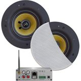 AquaSound WMA70-ZW WiFi-Audio versterker 70 Watt met Zumba speakers