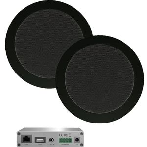 Aquasound - WMA30-TZ - WiFi Audio Systeem - 30 Watt - Incl Twist Speakers Zwart