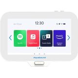 AquaSound - EMN30-RW - Badkamerradio Set - Rood - 30 Watt - Inclusief Rumba Speakers