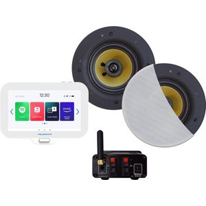 Aquasound - N-Joy Connect - Badkamerradio - Wit - Bluetooth - IPX7