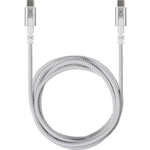 Xtorm USB-C naar USB-C kabel - 100W Power Delivery kabel - 2 meter - Wit