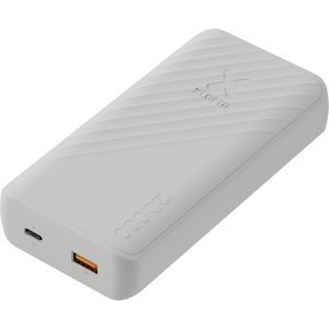 Xtorm Go2 Powerbank - 20000 mAh - 1x USB-A - 1x USB-C - Ash White