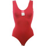 J&C - Bodystocking - Dames - Zwart - Naadloos - 95% Polyamide 5% Elastaan